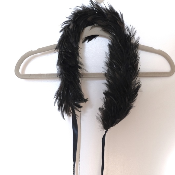 Sisley Black Feather Boa - Picture 2 of 6